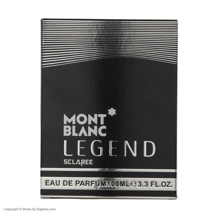 ادو پرفیوم مردانه اسکلاره مدل Mont Blanc Legend حجم 100 میلی لیتر