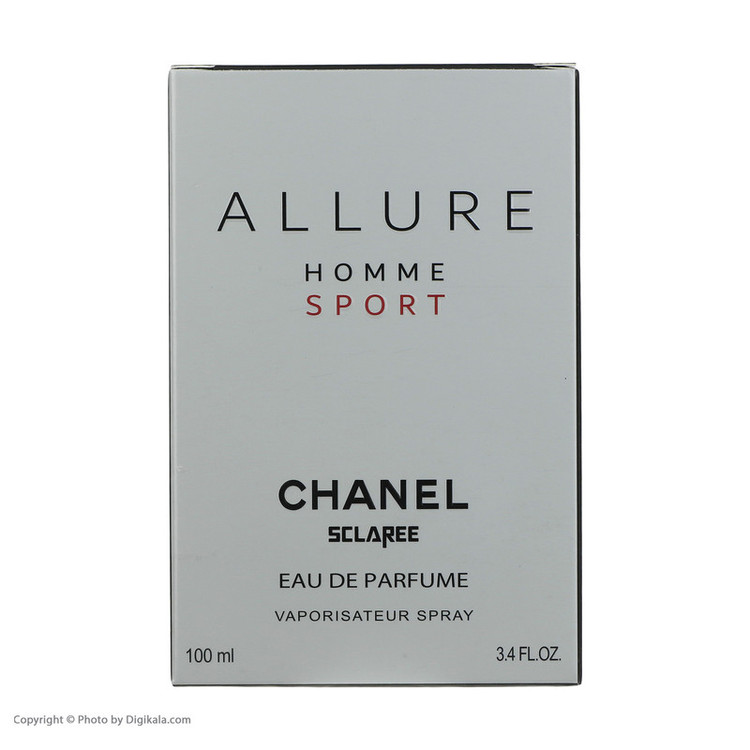 ادو پرفیوم مردانه اسکلاره مدل Allure Sport حجم 100 میلی لیتر