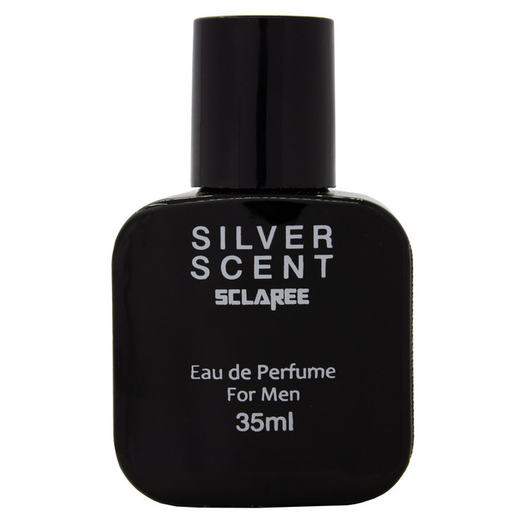 عطر جیبی مردانه اسکلاره مدل Silver scent حجم 35 میلی لیتر مجموعه دو عددی