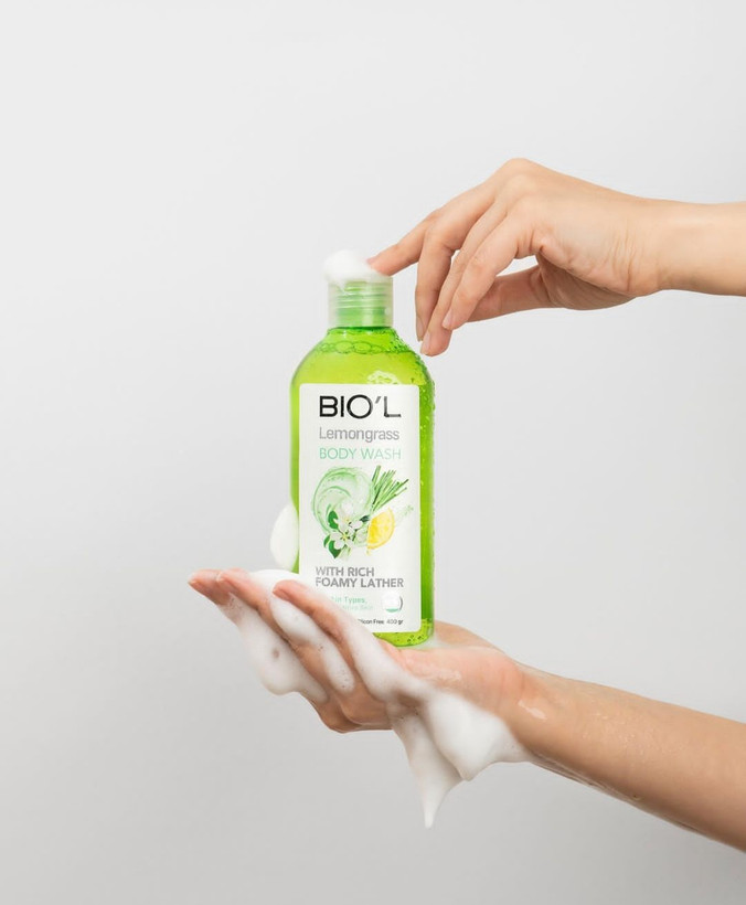 شامپو بدن بیول مدل Lemongrass حجم ۴۰۰ میلی لیتر